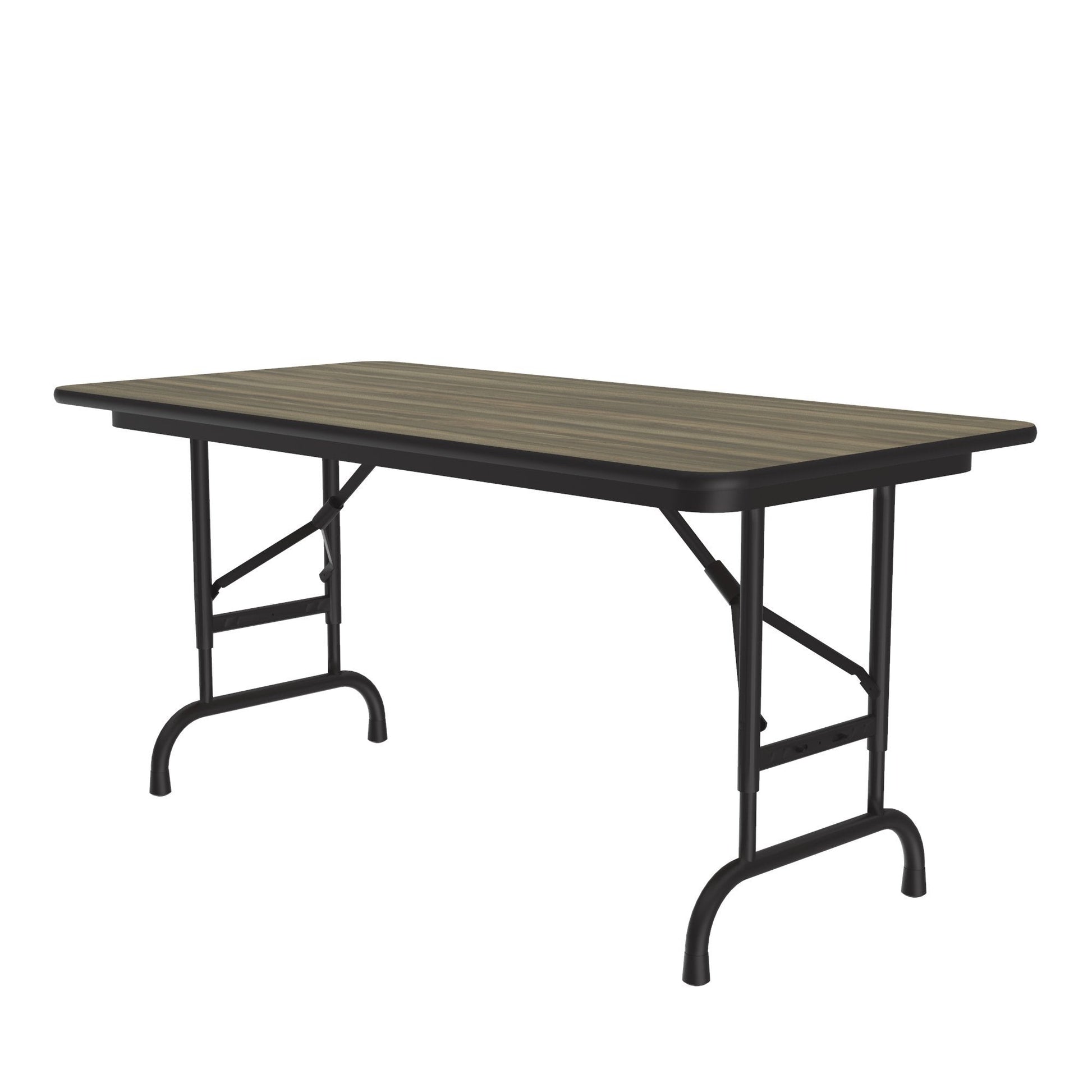 Correll - Commercial High - Pressure Folding Tables, Adjustable Height - 24" W x 48" L x 22" - 32" H (CFA2448PX - XX) - SchoolOutlet