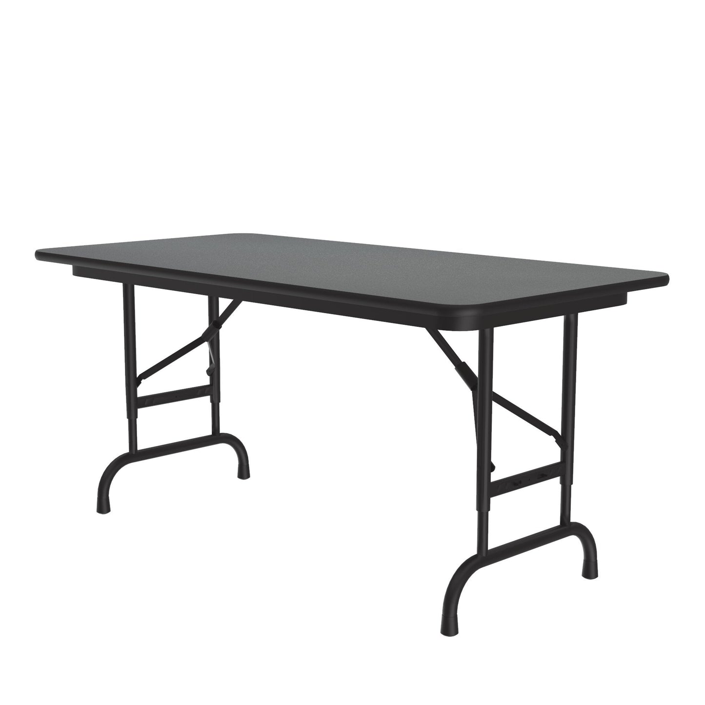 Correll - Commercial High - Pressure Folding Tables, Adjustable Height - 24" W x 48" L x 22" - 32" H (CFA2448PX - XX) - SchoolOutlet
