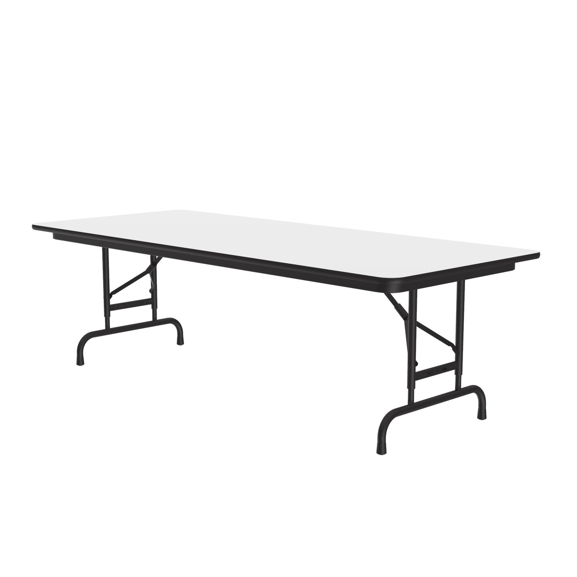 Correll - Commercial High - Pressure Folding Tables, Adjustable Height - 24" W x 48" L x 22" - 32" H (CFA2448PX - XX) - SchoolOutlet
