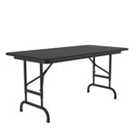 Correll Thermal Fused Laminate Top Folding Table, Adjustable Height 24