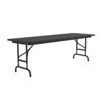 Correll Thermal Fused Laminate Top Folding Table, Adjustable Height 24