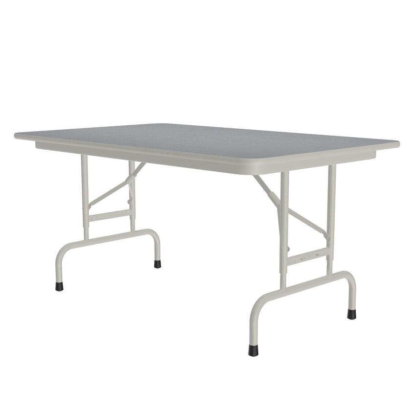 Correll - Commercial High - Pressure Folding Tables, Adjustable Height - 30" W x 48" L x 17" - 27" H (CFA3048PXS - XX) - SchoolOutlet