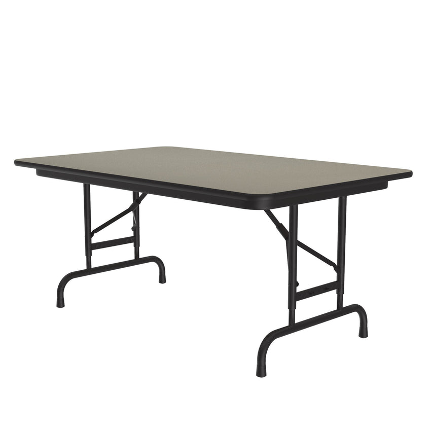 Correll - Commercial High - Pressure Folding Tables, Adjustable Height - 30" W x 48" L x 17" - 27" H (CFA3048PXS - XX) - SchoolOutlet