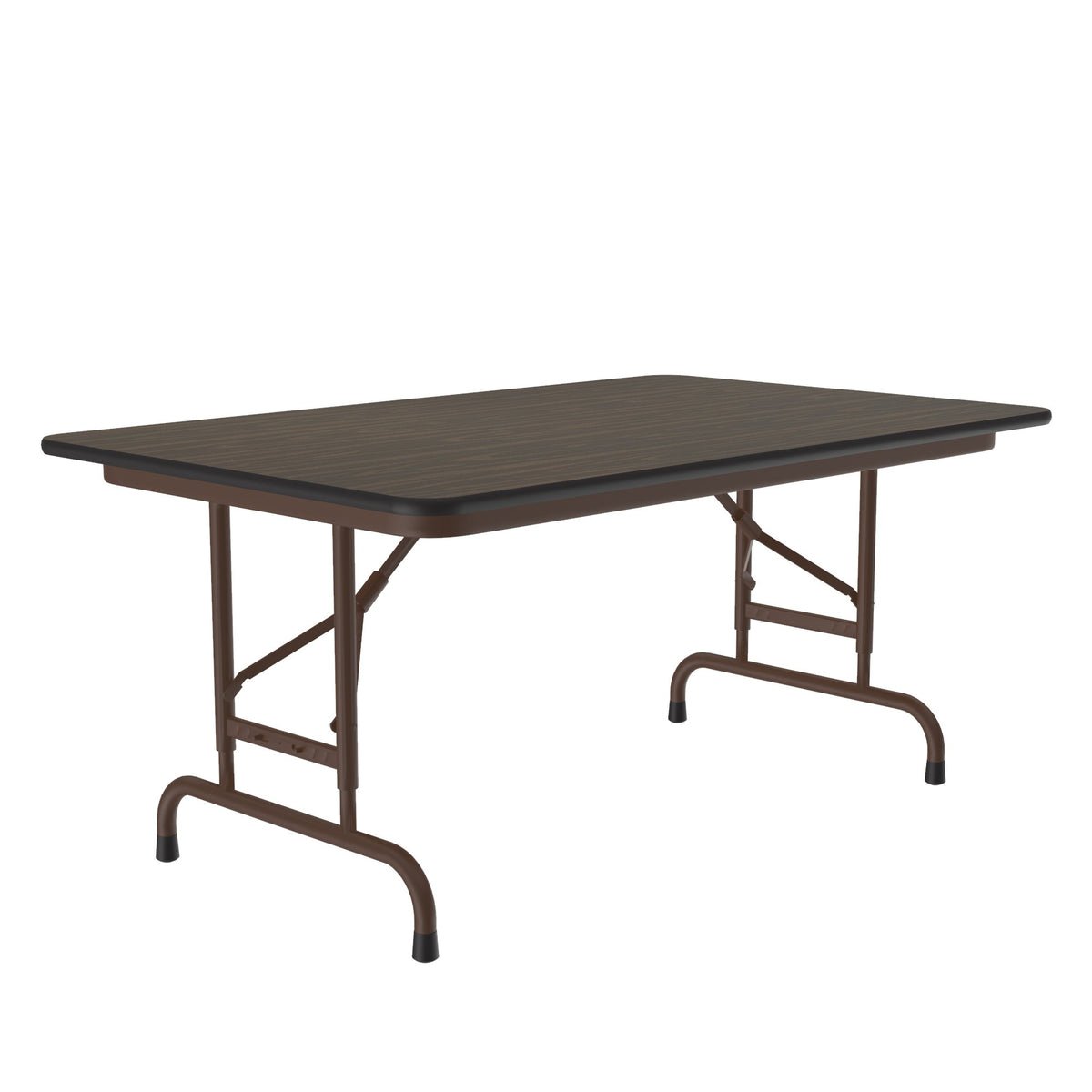 Correll Thermal Fused Laminate Top Folding Table, Adjustable Height 30"W x 48"L x 22" - 32"H (CFA3048TF - XX) - SchoolOutlet