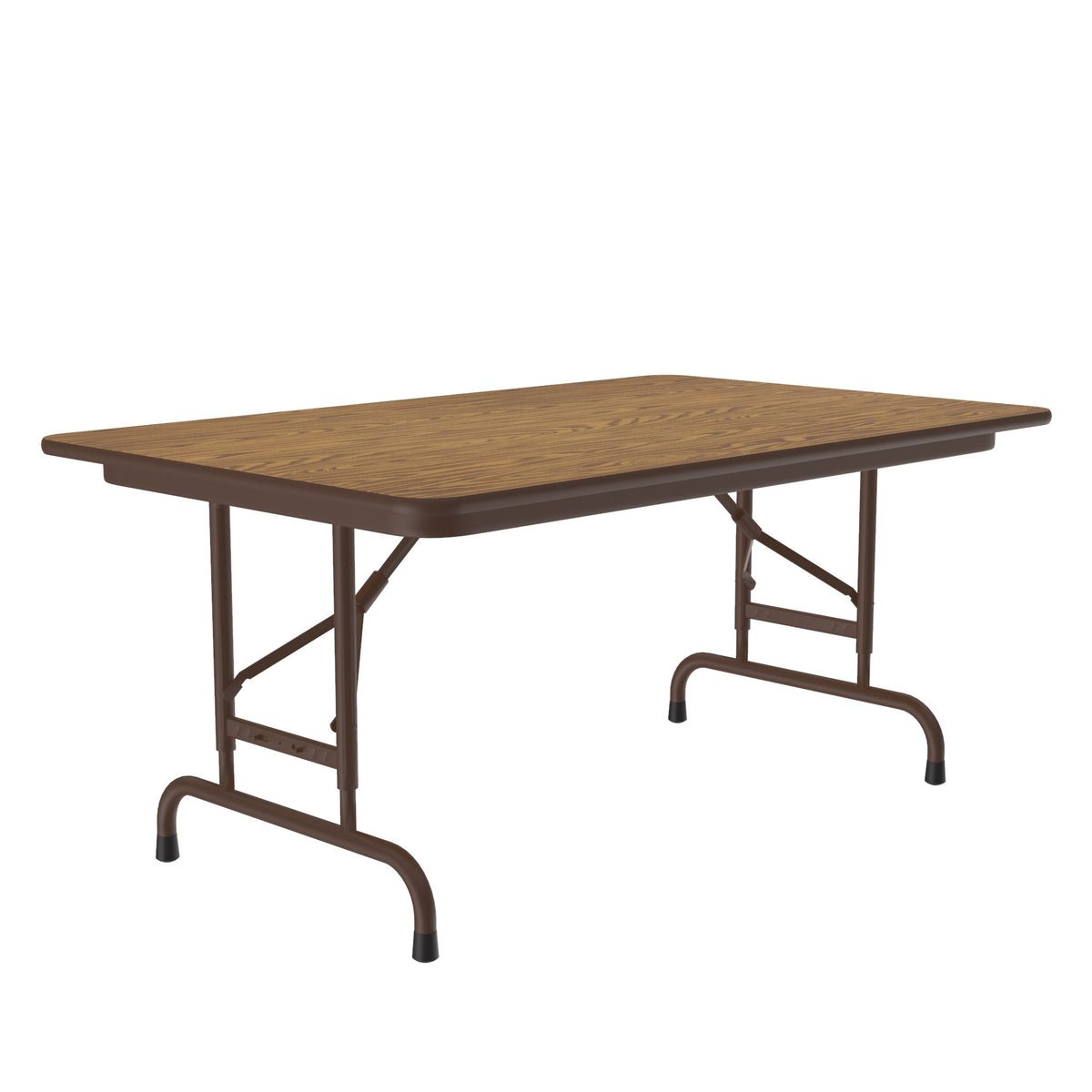 Correll Thermal Fused Laminate Top Folding Table, Adjustable Height 30"W x 48"L x 22" - 32"H (CFA3048TF - XX) - SchoolOutlet