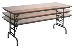 Correll - Commercial High-Pressure Folding Tables, Adjustable Height - 36" W x 72" L x 22"-32" H (CFA3672PX-XX)