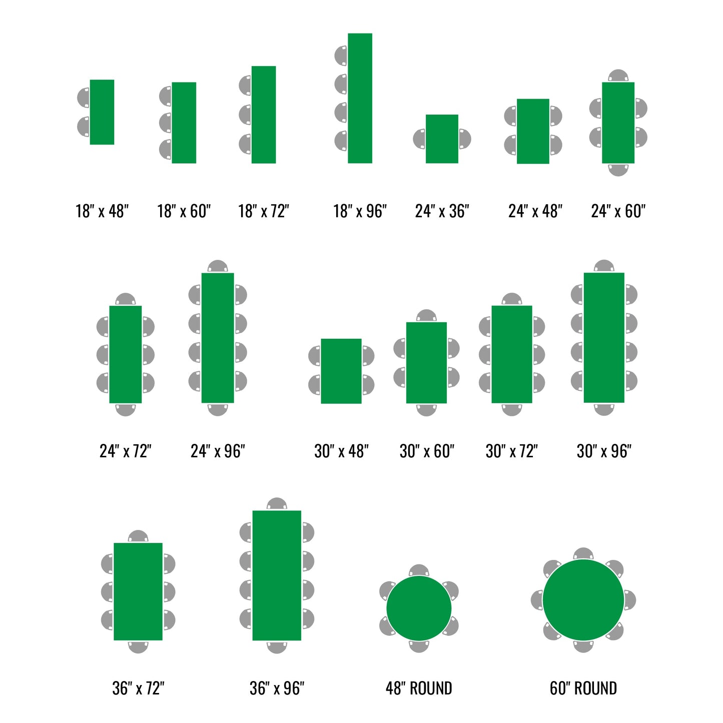 Correll Thermal Fused Laminate Top Folding Table, Adjustable Height 36"W x 72"L x 22" - 32"H (CFA3672TF - XX) - SchoolOutlet