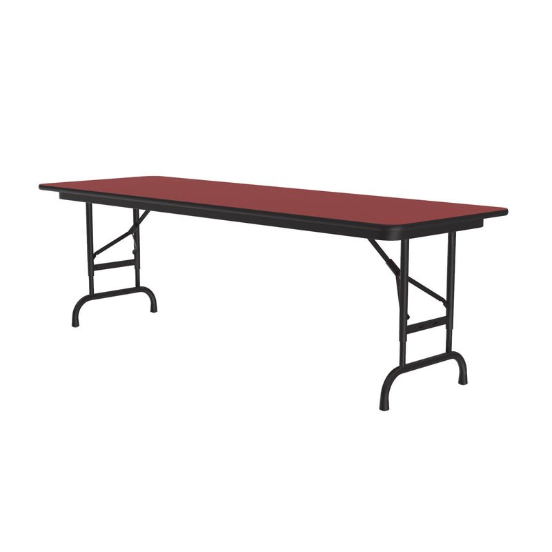 Correll - Commercial High - Pressure Folding Tables, Adjustable Height - 36" W x 96" L x 22" - 32" H (CFA3096PX - XX) - SchoolOutlet