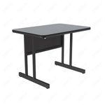 Correll Rectangular Keyboard Height Deluxe High - Pressure Top Computer/Student Desks 24