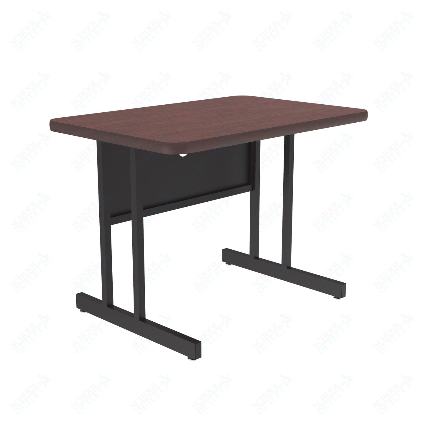 Correll Rectangular Keyboard Height Deluxe High - Pressure Top Computer/Student Desks 24"W x 36"L x 26"H (COR - CS2436 - REC - XX) - SchoolOutlet
