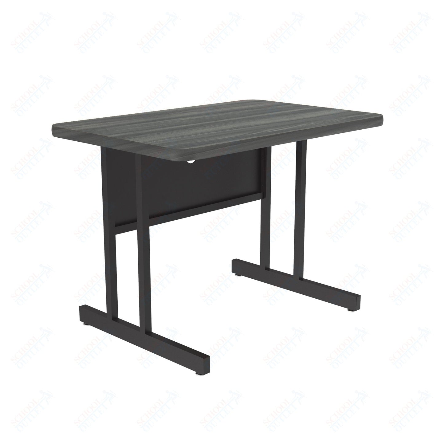 Correll Rectangular Keyboard Height Deluxe High - Pressure Top Computer/Student Desks 24"W x 36"L x 26"H (COR - CS2436 - REC - XX) - SchoolOutlet