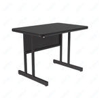 Correll Rectangular Keyboard Height Commercial Laminate Top Computer/Student Desks 24