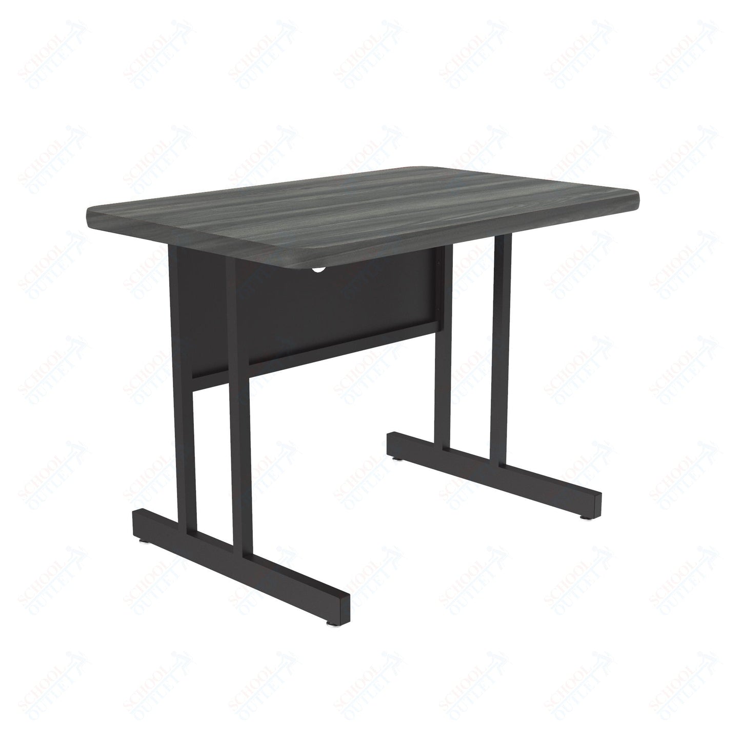 Correll Rectangular Keyboard Height Deluxe High - Pressure Top Computer/Student Desks 24"W x 48"L x 26"H (COR - CS2448 - REC - XX) - SchoolOutlet