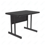Correll Rectangular Keyboard Height Commercial Laminate Top Computer/Student Desks 24