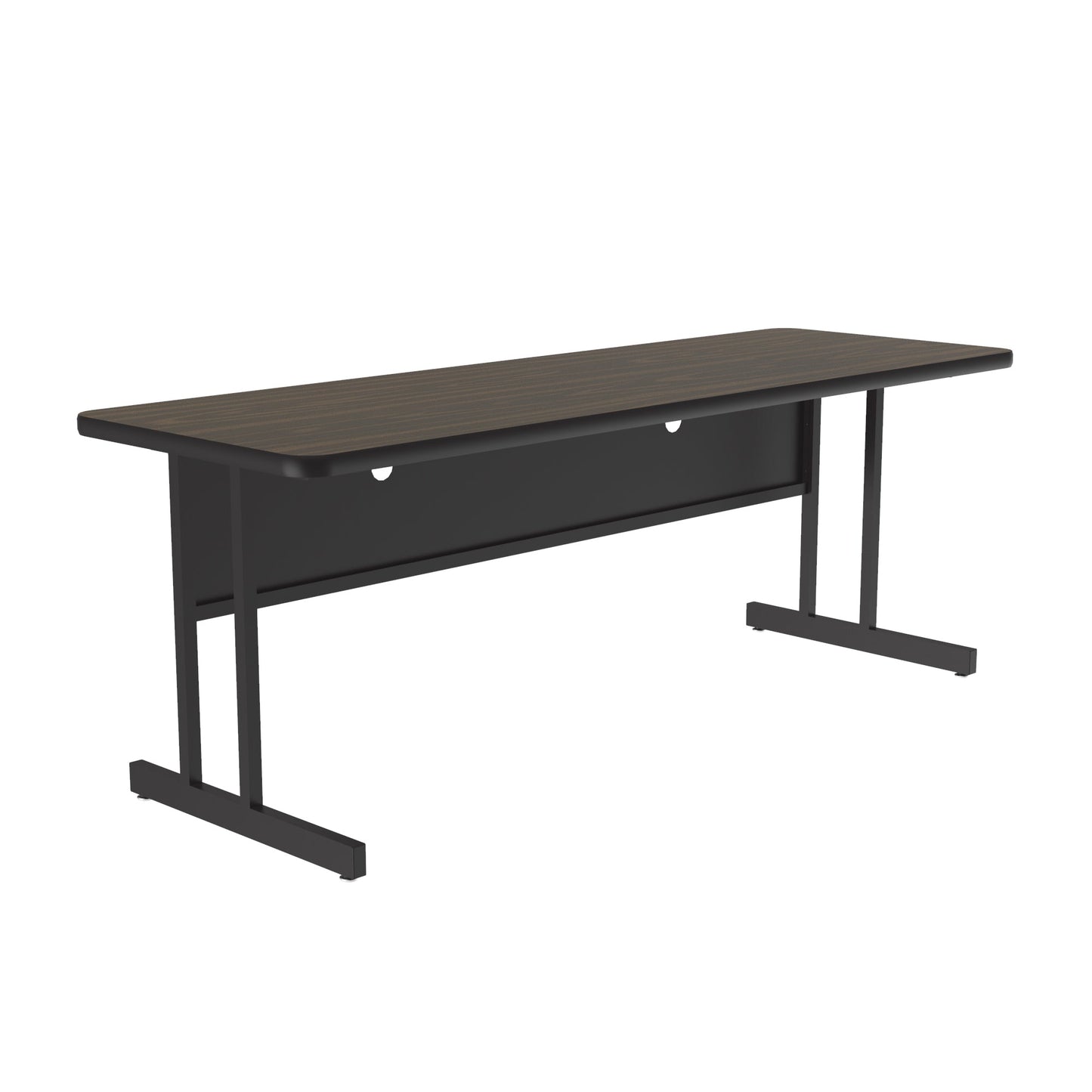 Correll Rectangular Keyboard Height Deluxe High - Pressure Top Computer/Student Desks 24"W x 72"L x 26"H (COR - CS2472 - REC - XX) - SchoolOutlet