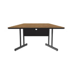 Correll Trapezoid Keyboard Height Commercial Laminate Top, Trapezoid, Computer/Student Desks 30