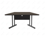 Correll Trapezoid Keyboard Height Commercial Laminate Top, Trapezoid, Computer/Student Desks 30