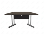 Correll Trapezoid Keyboard Height Deluxe High - Pressure Top, Trapezoid, Computer/Student Desks 30