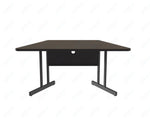 Correll Trapezoid Keyboard Height Deluxe High - Pressure Top, Trapezoid, Computer/Student Desks 30