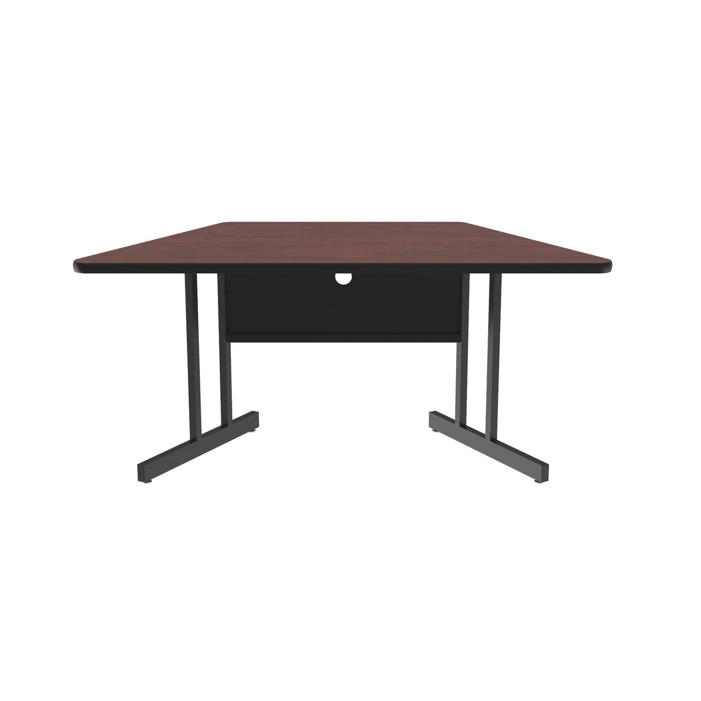 Correll Trapezoid Keyboard Height Deluxe High - Pressure Top, Trapezoid, Computer/Student Desks 30"W x 60"L x 26"H (COR - CS3060TR - XX) - SchoolOutlet