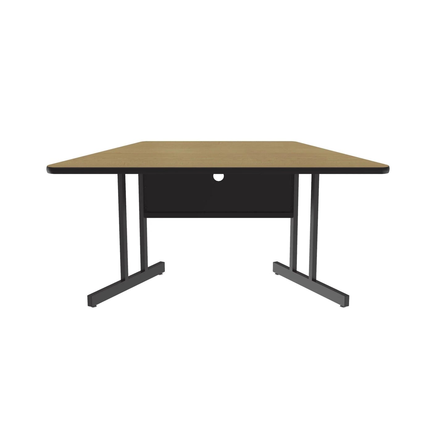 Correll Trapezoid Keyboard Height Deluxe High - Pressure Top, Trapezoid, Computer/Student Desks 30"W x 60"L x 26"H (COR - CS3060TR - XX) - SchoolOutlet