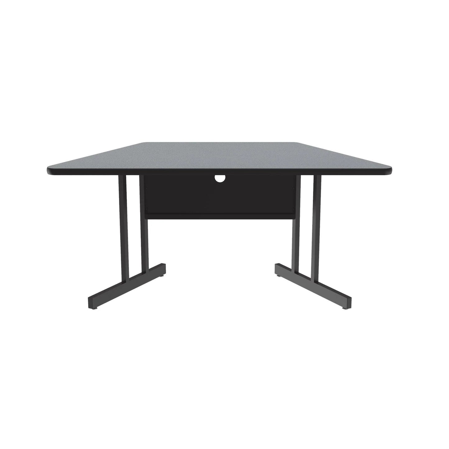 Correll Trapezoid Keyboard Height Deluxe High - Pressure Top, Trapezoid, Computer/Student Desks 30"W x 60"L x 26"H (COR - CS3060TR - XX) - SchoolOutlet