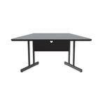 Correll Trapezoid Keyboard Height Deluxe High - Pressure Top, Trapezoid, Computer/Student Desks 30