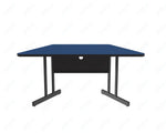 Correll Trapezoid Keyboard Height Deluxe High - Pressure Top, Trapezoid, Computer/Student Desks 30