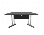 Correll Trapezoid Keyboard Height Deluxe High - Pressure Top, Trapezoid, Computer/Student Desks 30