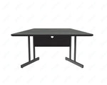 Correll Trapezoid Keyboard Height Deluxe High - Pressure Top, Trapezoid, Computer/Student Desks 30