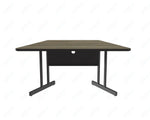 Correll Trapezoid Keyboard Height Deluxe High - Pressure Top, Trapezoid, Computer/Student Desks 30