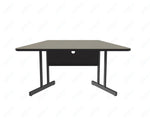 Correll Trapezoid Keyboard Height Deluxe High - Pressure Top, Trapezoid, Computer/Student Desks 30