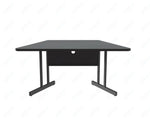 Correll Trapezoid Keyboard Height Deluxe High - Pressure Top, Trapezoid, Computer/Student Desks 30