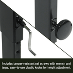 Correll Rectangular Adjustable Height Deluxe High - Pressure Top Computer/Student Desks 20