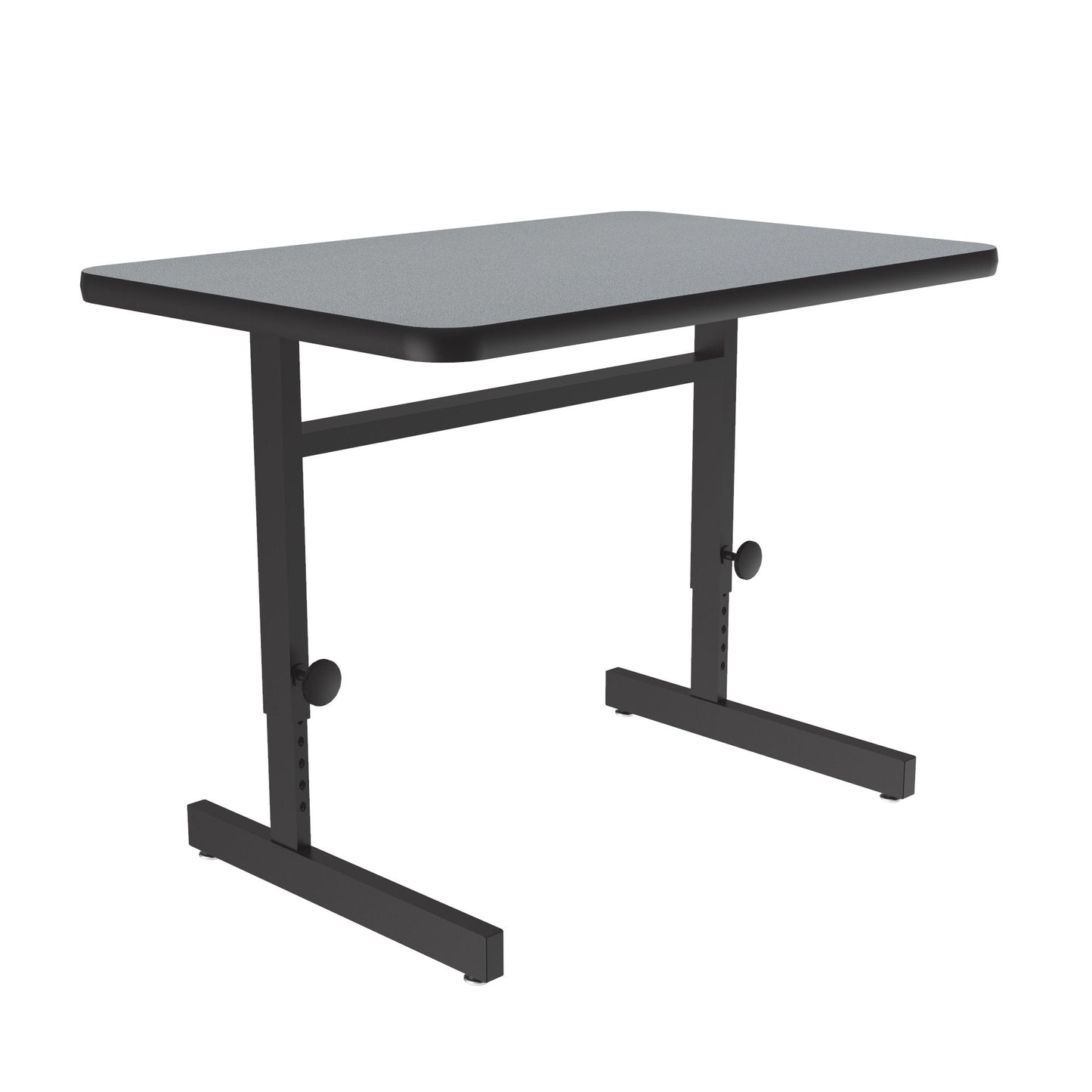 Correll Rectangular Adjustable Height Deluxe High - Pressure Top Computer/Student Desks 20"W x 27"L x 21 - 29"H Adjustable Height (COR - CSA2027 - REC - XX) - SchoolOutlet