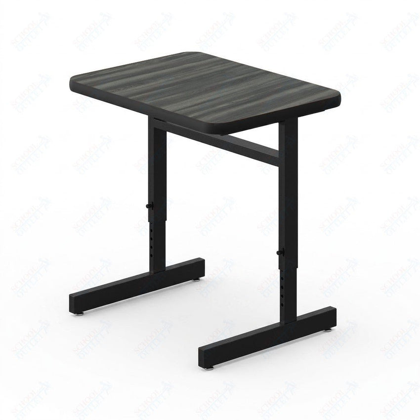 Correll Rectangular Adjustable Height Deluxe High-Pressure Top Computer/Student Desks 20"W x 27"L x 21-29"H Adjustable Height (COR-CSA2027-REC-XX) - SchoolOutlet