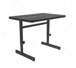 Correll Rectangular Adjustable Height Deluxe High - Pressure Top Computer/Student Desks 24