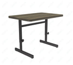 Correll Rectangular Adjustable Height Deluxe High - Pressure Top Computer/Student Desks 24
