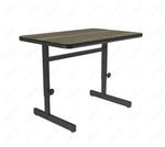 Correll Rectangular Adjustable Height Deluxe High - Pressure Top Computer/Student Desks 24