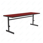 Correll Rectangular Adjustable Height Deluxe High - Pressure Top Computer/Student Desks 24