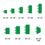 Correll Rectangular Adjustable Height Commercial Laminate Top Computer/Student Desks 30