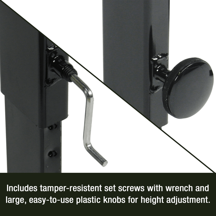 Correll Rectangular Adjustable Height Commercial Laminate Top Computer/Student Desks 30"W x 48"L x 21 - 29"H Adjustable Height (COR - CSA3048TF - REC - XX) - SchoolOutlet