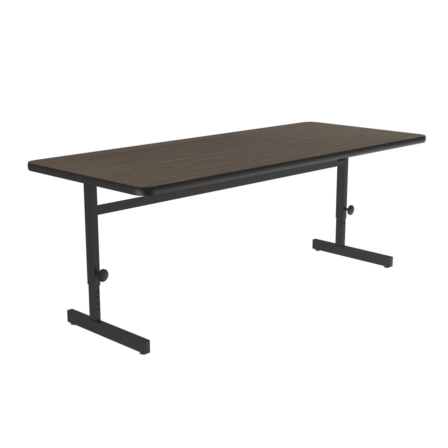 Correll Rectangular Adjustable Height Commercial Laminate Top Computer/Student Desks 30"W x 48"L x 21 - 29"H Adjustable Height (COR - CSA3048TF - REC - XX) - SchoolOutlet