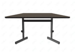 Correll Trapezoid Adjustable Height Commercial Laminate Top, Trapezoid, Computer/Student Desks 30