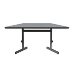 Correll Trapezoid Adjustable Height Deluxe High - Pressure Top, Trapezoid, Computer/Student Desks 30