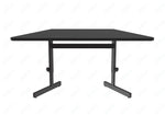 Correll Trapezoid Adjustable Height Deluxe High - Pressure Top, Trapezoid, Computer/Student Desks 30