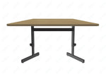 Correll Trapezoid Adjustable Height Deluxe High - Pressure Top, Trapezoid, Computer/Student Desks 30
