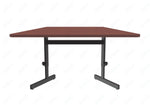 Correll Trapezoid Adjustable Height Deluxe High - Pressure Top, Trapezoid, Computer/Student Desks 30