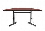 Correll Trapezoid Adjustable Height Deluxe High - Pressure Top, Trapezoid, Computer/Student Desks 30