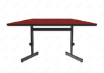 Correll Trapezoid Adjustable Height Deluxe High - Pressure Top, Trapezoid, Computer/Student Desks 30